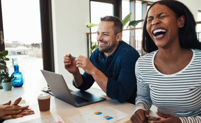 happy workers