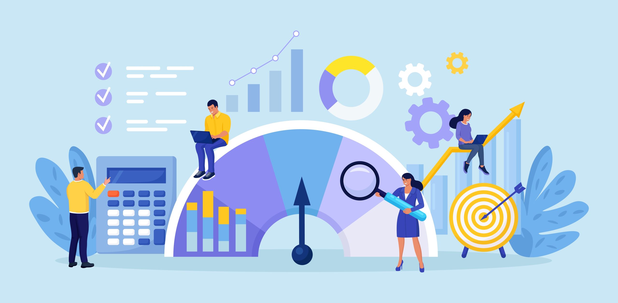 An infographic highlighting the importance of data in the strategic manage...rocess scaled