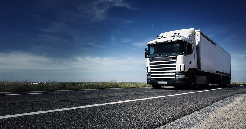 Semi-Truck Freight traffic on the road and career advancement to empower industry trends