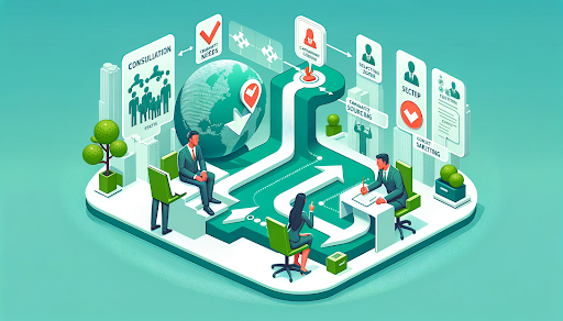 Talent process to get hired and then the onboarding process