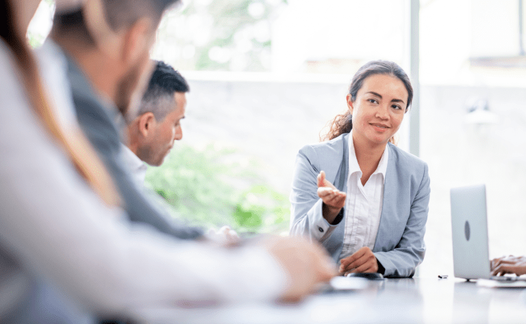 culture talking in meetings corporate