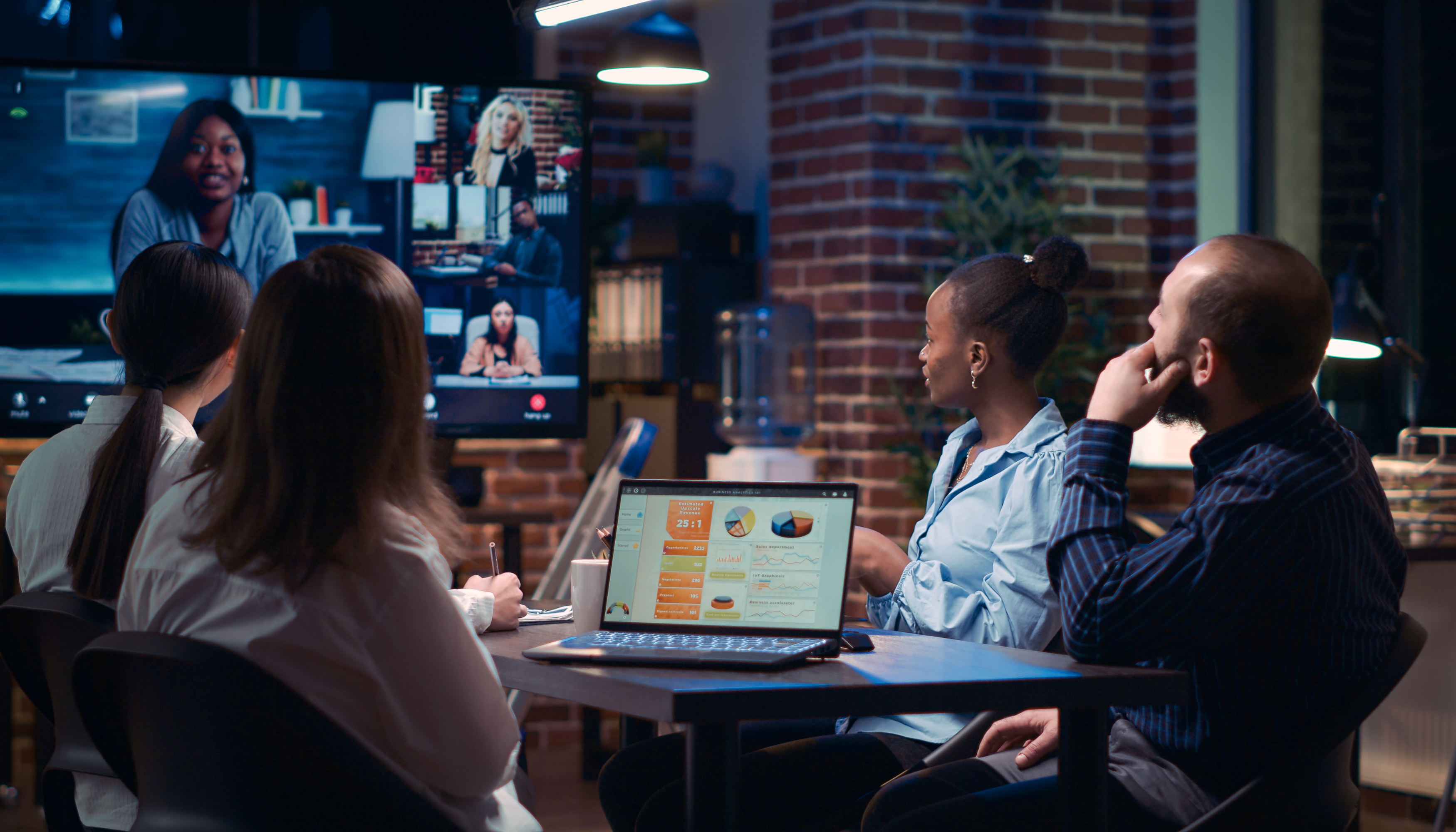 remote teams management hybrid work engagement communication meeting strategy