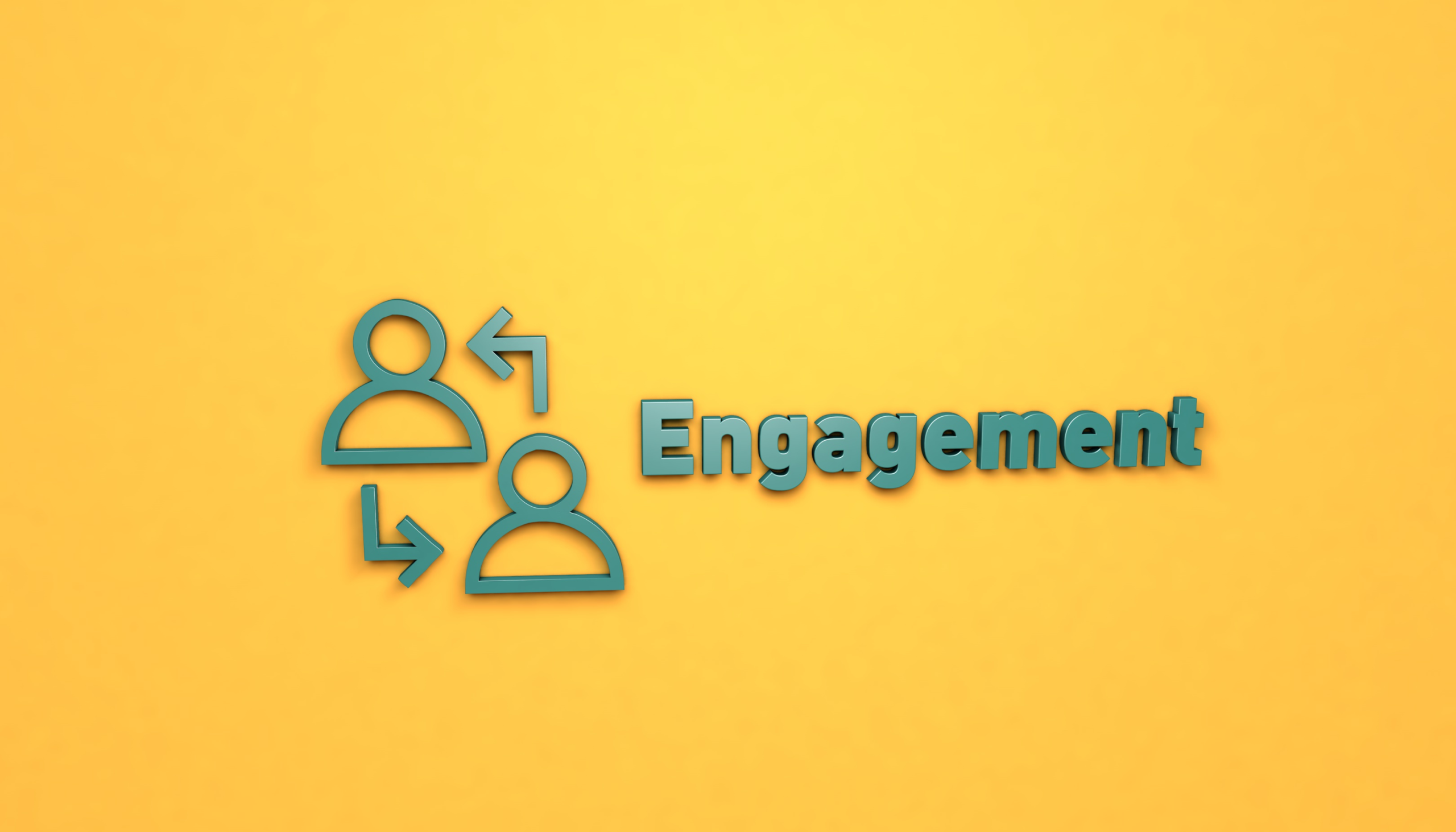 engagement shown between two individuals and how it can impact retention just having them talk to each other and have healthy communication