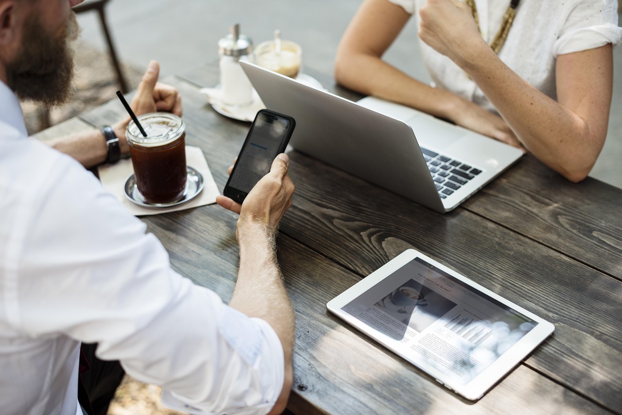 team meeting of strategy and planning while remote working and flexibility in work hours is current with new technology abilities