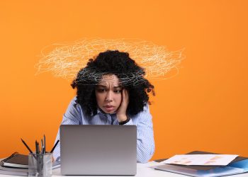 mindfulness where an employee is not in a good wellbeing space where their mental health is at risk and their thoughts are confused making communication challening