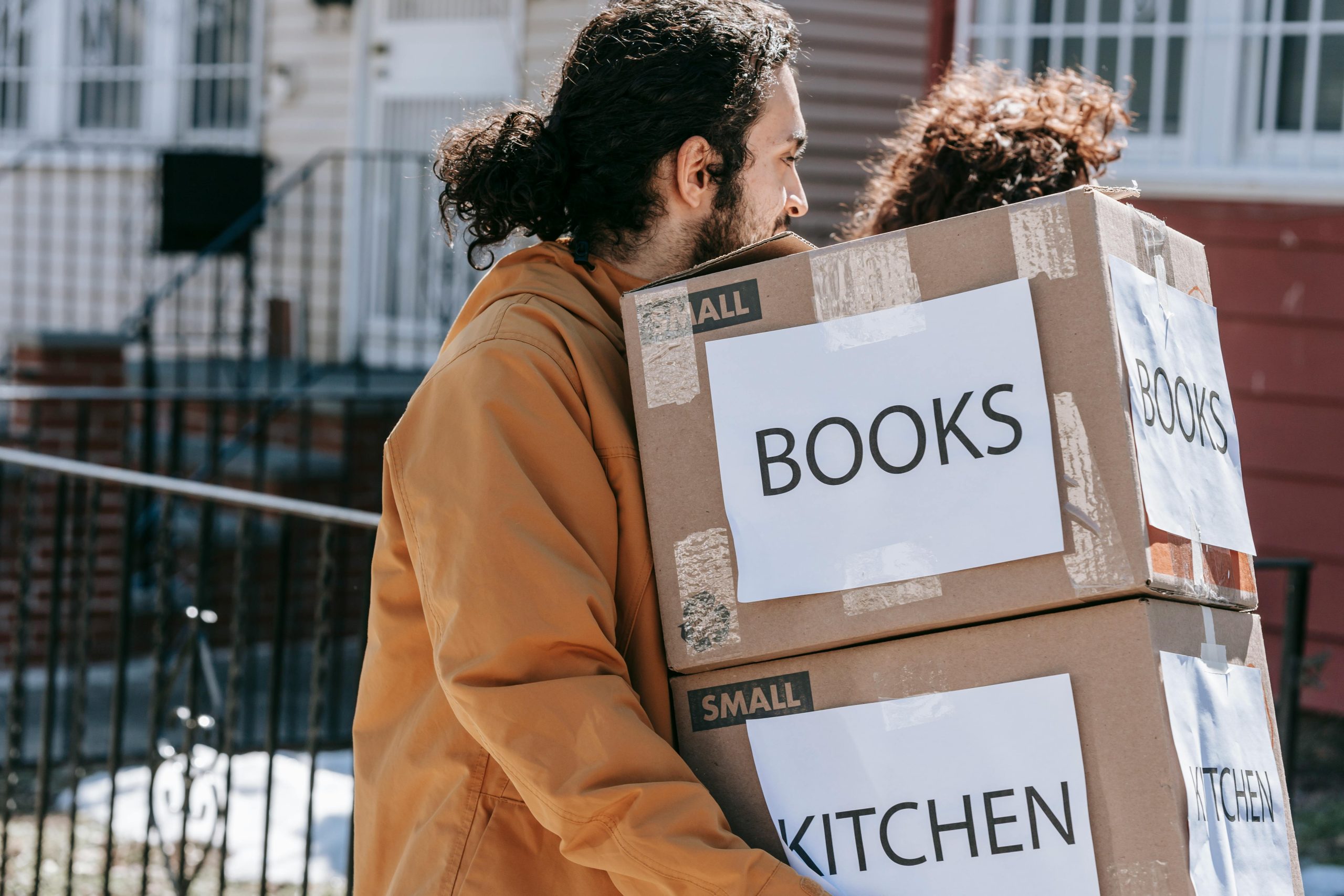 A family preparing for an employer-supported relocation