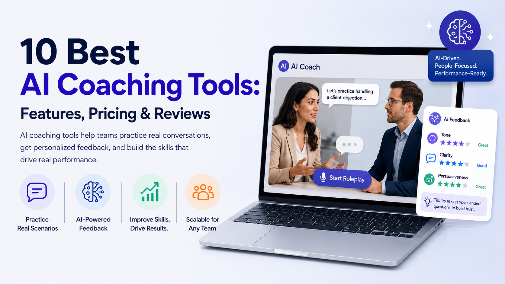 10 Best AI Coaching Tools: Features, Pricing & Reviews