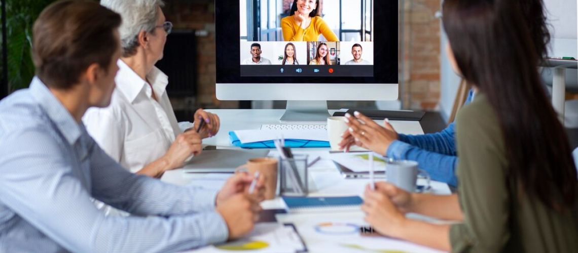 team meeting hybrid remote teams