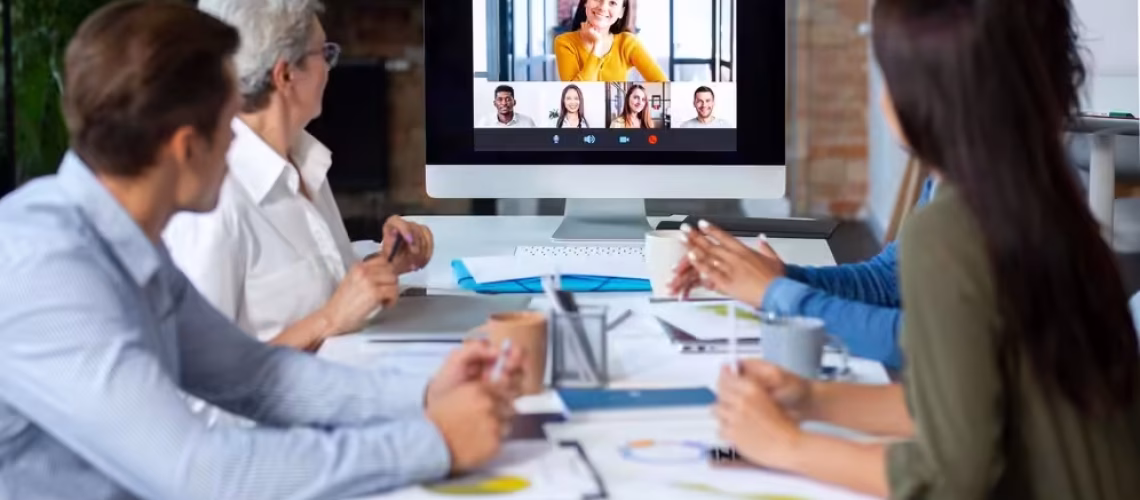 team meeting hybrid remote teams