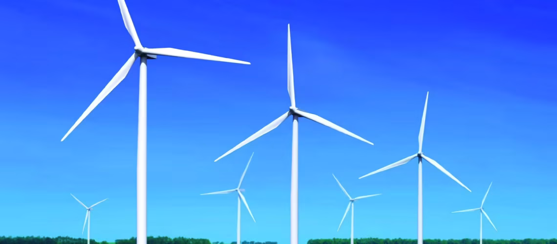 wind turbine fresh healthy power generated for companies energy electricity power